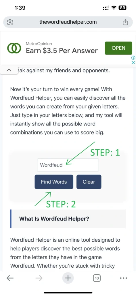 wordfeud helper tool