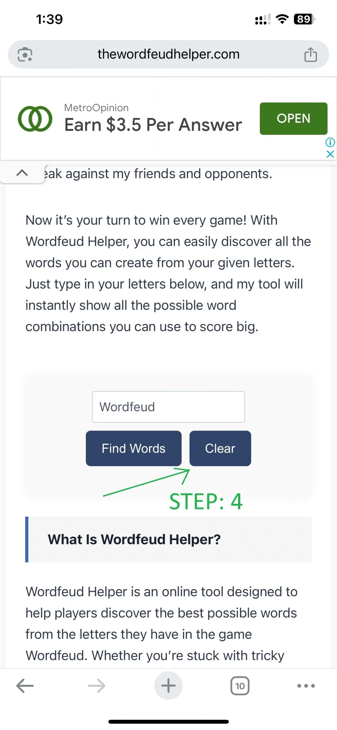 wordfeud game helper